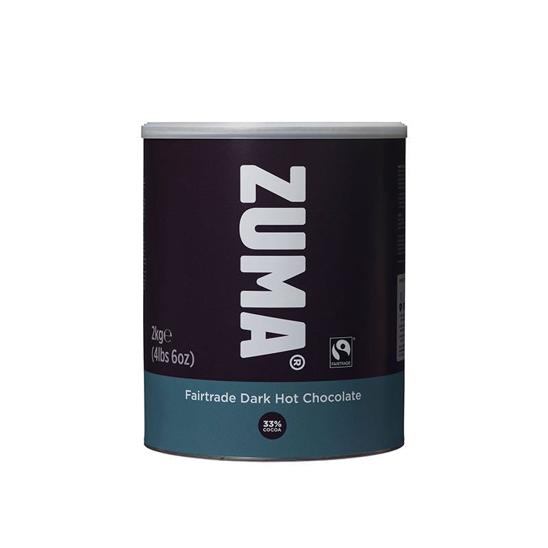 Zuma Fairtrade Dark Hot Chocolate x 2kg