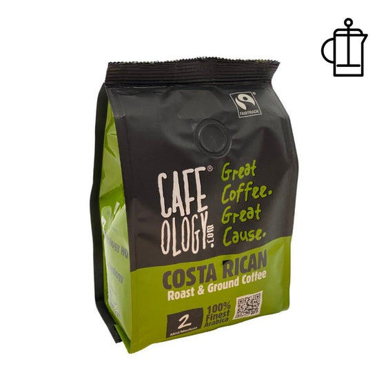 Cafeology Fairtrade Costa Rican Fresh Ground Coffee 227g