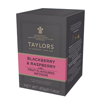 Taylors Of Harrogate Blackberry & Raspberry Enveloped Tea