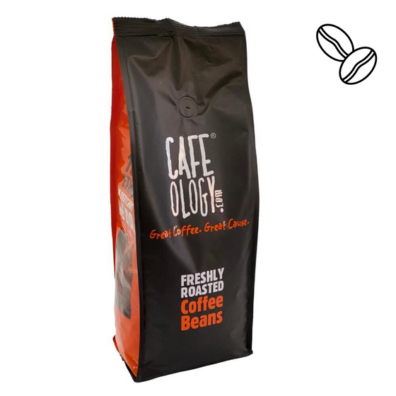 Cafeology Fairtrade Latin Espresso Coffee Beans x 1kg
