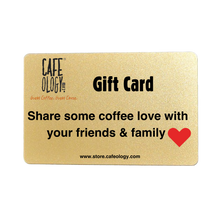 Cafeology Gift Cards
