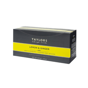 Taylors Of Harrogate Lemon & Ginger Enveloped Tea