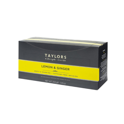 Taylors Of Harrogate Lemon & Ginger Enveloped Tea