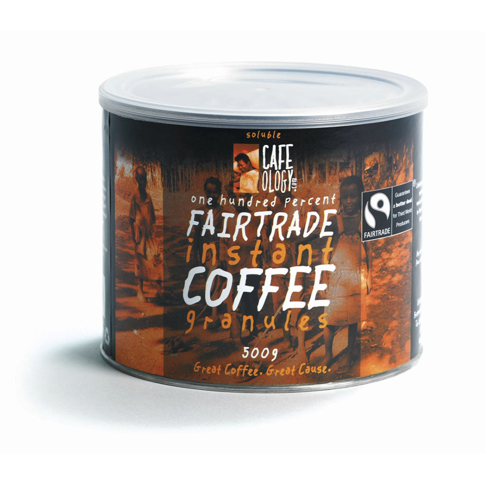 Cafeology Fairtrade Instant Coffee Granules x 500g