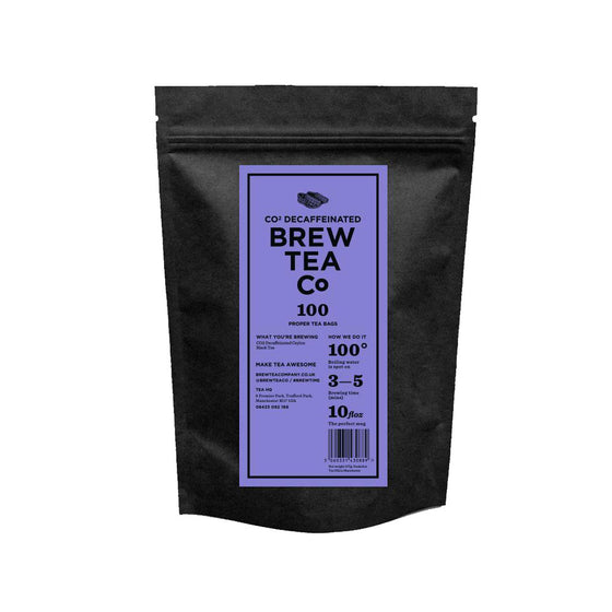 Brew Tea CO2 Decaff Leaf Pyramid Tagged Tea x 100